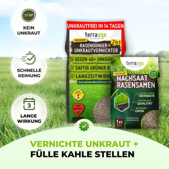 Ganzjahres Rasenpflege Set TerraUno