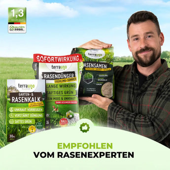Ganzjahres Rasenpflege Set TerraUno