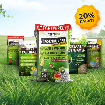 Ganzjahres Rasenpflege Set TerraUno