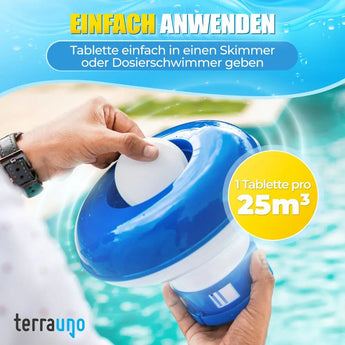 Kristallklar Paket Poolpflege Sets TerraUno
