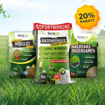 Ganzjahres Rasenpflege Set TerraUno