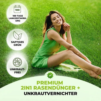 Rasendünger mit Unkrautvernichter TerraUno