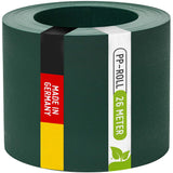 Sichtschutzstreifen | PP| Polypropylen | Lederoptik Moosgrün (RAL 6005) 26 Meter Rolle TerraUno