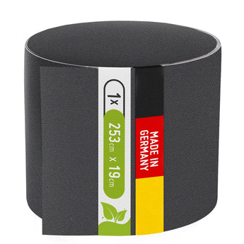 Sichtschutzstreifen | PP| Polypropylen | Lederoptik Anthrazit (RAL 7016) 1 Streifen TerraUno