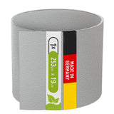 Sichtschutzstreifen | PP| Polypropylen | Lederoptik Grau (RAL 7040) 1 Streifen TerraUno