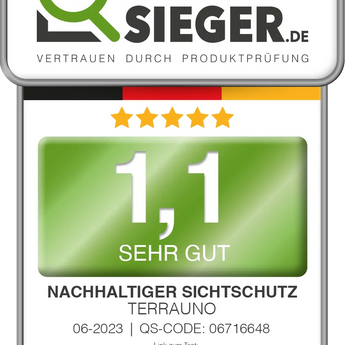 Sichtschutzstreifen | PP| Polypropylen Sichtschutz    TerraUno