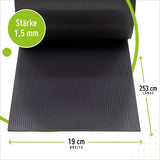 TerraUno - Premium Polypropylen Sichtschutzstreifen | 2,530mx19cm | Made in Germany Sichtschutz TerraUno