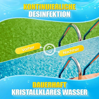 5-in-1 Chlortabletten 200g für Pools – Multitabs zur Langzeitpflege TerraUno