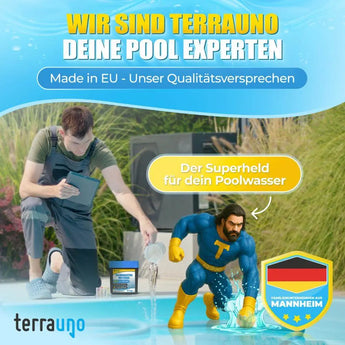 5-in-1 Chlortabletten 200g für Pools – Multitabs zur Langzeitpflege TerraUno