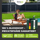 Sichtschutzstreifen | PP| Polypropylen | Lederoptik Product vendor