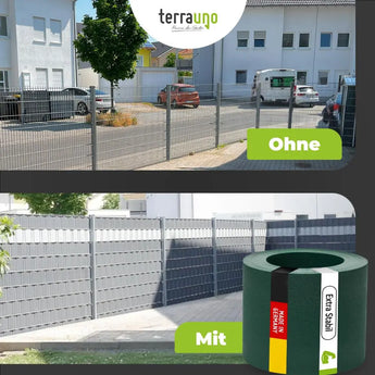 Sichtschutzstreifen | PP| Polypropylen | Lederoptik Product vendor