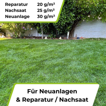 Rasensamen - Nachsaat, Reparatur und Neuanlage TerraUno