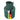 Sichtschutzstreifen | PP| Polypropylen | 26m  Moosgrün (RAL 6005) 10 Streifen  TerraUno
