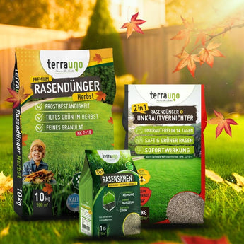 HERBST UNKRAUTVERNICHTER PAKET - Dünger, Unkrautvernichter & Samen Product vendor