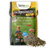 Premium - Herbst Rasendünger Rasendünger 10kg   TerraUno