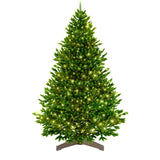 ArtiTree® Künstlicher Weihnachtsbaum - Premium Tanne mit Beleuchtung     TerraUno