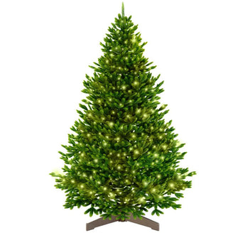 ArtiTree® Künstlicher Weihnachtsbaum - Premium Tanne mit Beleuchtung  180cm   TerraUno