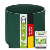 Wir präsentieren den TerraUno Sichtschutzstreifen | PP | Polypropylen | Lederoptik – eine hochwertige, umweltfreundliche Gartenumrandungsrolle mit den Maßen 253 cm x 19 cm, komplett mit Qualitätssiegel und einer Nachhaltigkeitsbewertung von 1,1. Dieser stilvolle Zierstreifen, der mit Stolz in Deutschland hergestellt wird, ist die perfekte Sichtschutzlösung aus Polypropylen, um Ihren Außenbereich aufzuwerten.