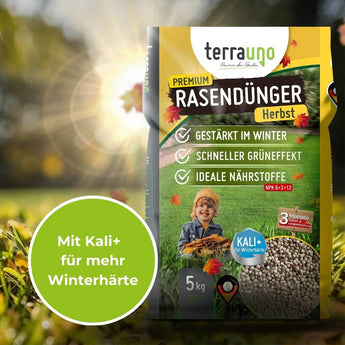 Premium - Herbst Rasendünger Rasendünger    TerraUno