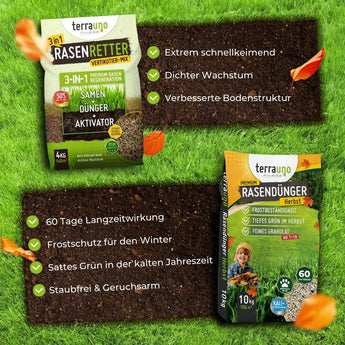 HERBST-RASENPFLEGE PAKET + VERTIKUTIERMIX Product vendor