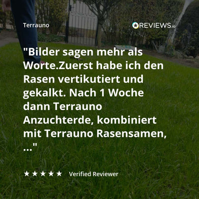Kundenbewertung TerraUno Rasensamen