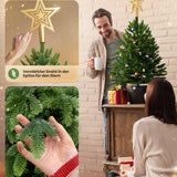 ArtiTree® Künstlicher Weihnachtsbaum - Premium Tanne im Topf     TerraUno