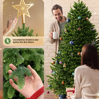 ArtiTree® Künstlicher Weihnachtsbaum - Premium Tanne     TerraUno