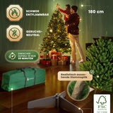 ArtiTree® Künstlicher Weihnachtsbaum - Premium Tanne mit Beleuchtung     TerraUno