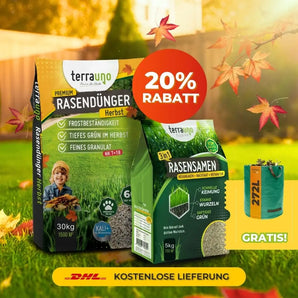 HERBST-NACHSAAT PAKET– Dünger & Samen Product vendor