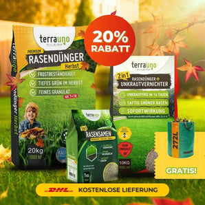 HERBST UNKRAUTVERNICHTER PAKET - Dünger, Unkrautvernichter & Samen Product vendor
