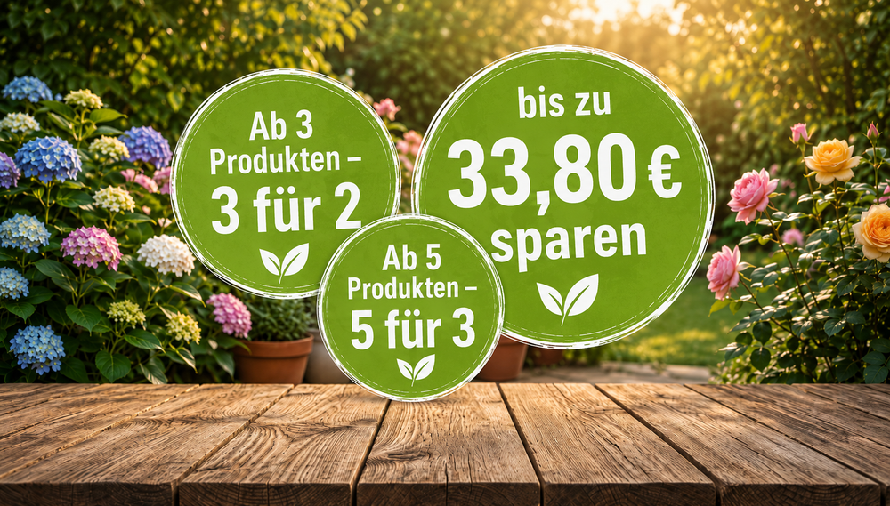 Stell dir dein Dünger-Set zusammen – 3 für 2, ab 5 sogar 5 für 3