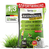 Rasendünger Sommer und Frühling TerraUno