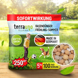 Rasendünger Sommer und Frühling TerraUno