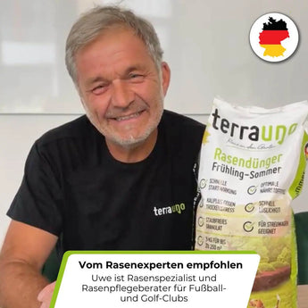 Rasendünger Sommer und Frühling TerraUno