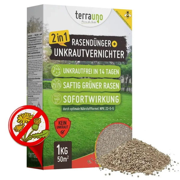 Premium - Rasendünger mit Unkrautvernichter 22-5-5
