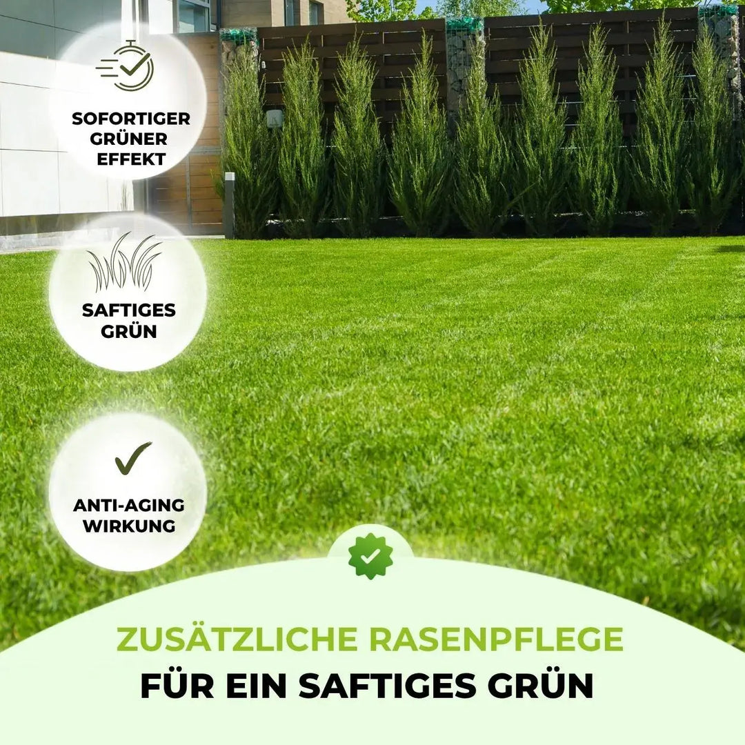 grüner rasen dünger Speed Rasendünger N21 – Terrauno