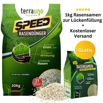 Speed Rasendünger N21 Dünger 20Kg   TerraUno