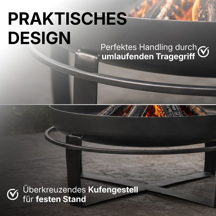 CookKing Viking 60 mit Kufengestell und Tragegriff