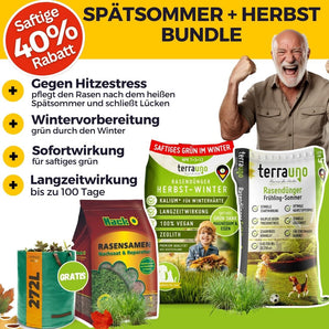 Spätsommer - Herbstbundle für deinen Rasen     TerraUno