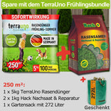 Frühlings- und Sommerbundle für deinen Rasen  250 m²   TerraUno