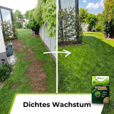 Herbst Rasendünger mit Rasensamen Dünger    TerraUno