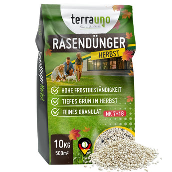 Herbstrasendünger Rasendünger 10Kg   TerraUno