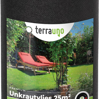 Unkrautvlies - 150 g/m²  25m x 1m   TerraUno