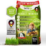 TerraUno - Herbst Rasendünger NPK 7+3+12 - 8kg Beutel Dünger    TerraUno