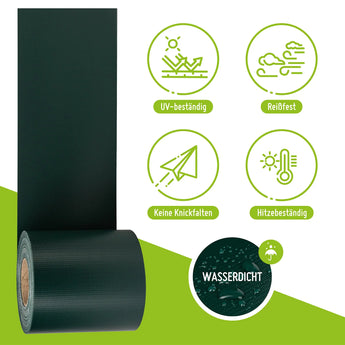 Sichtschutzstreifen (Rolle) aus PVC Sichtschutz    TerraUno