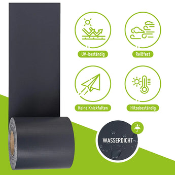 Sichtschutzstreifen (Rolle) aus PVC Sichtschutz    TerraUno