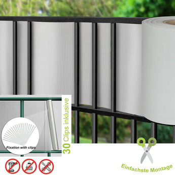 Sichtschutzstreifen (Rolle) aus PVC Sichtschutz    TerraUno