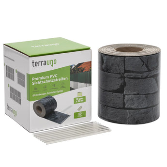 Sichtschutzstreifen (Rolle) aus PVC Sichtschutz    TerraUno
