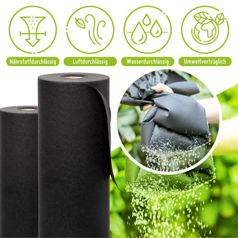 Unkrautvlies - 150 g/m²     TerraUno
