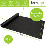 Unkrautvlies - 150 g/m²     TerraUno